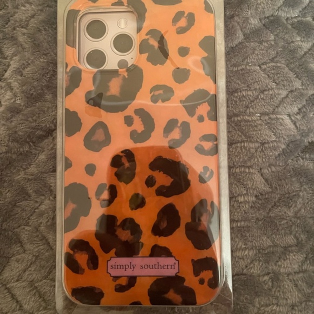 NWT Simply Southern IPhone 12 Pro Max Case.